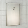 A Picture of product 963-683 Koala Kare Vertical Wall-Mounted Baby Changing Station. 22 X 35½ in. Stainless Steel.