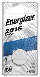 Energizer® CR2016 Lithium Coin Battery, 3Volt