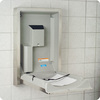 A Picture of product 963-683 Koala Kare Vertical Wall-Mounted Baby Changing Station. 22 X 35½ in. Stainless Steel.
