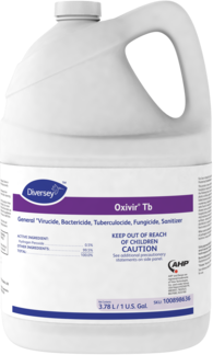 Diversey™ Oxivir® TB RTU Disinfectant Cleaner. 1 gal. Cherry Almond scent. 4 count.