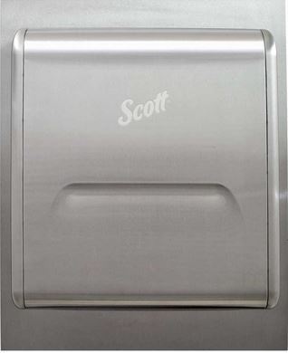Kimberly Clark Professional 43823 recessed dispenser housing towels stainless 