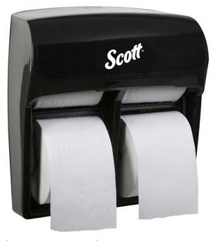 Scott® Pro High Capacity Coreless SRB Tissue Dispenser. 11.25 X 12.75 X 6.19 in. Black.