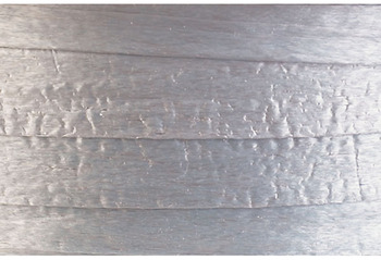 Wraphia Pearlized Nylon Raffia Ribbon. 100 yds. Silver.