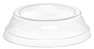 A Picture of product 964-964 Take & Go™ PET Dome Lids for Cups ACR9, ACR12, ACR20, APC16, and APC24. Clear. 50 cups/pack, 20 packs/case.