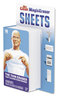 A Picture of product PGC-90618 Mr. Clean® Magic Eraser Sheets. 3 1/2 X 5 4/5 X 0.03 in. White. 16 sheets/pack, 8 packs/case.