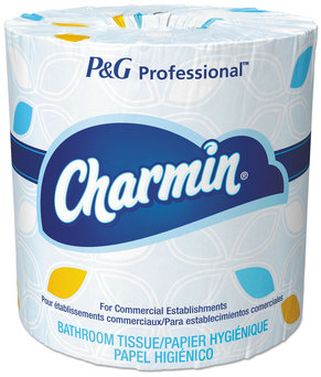 Charmin Commercial Bathroom Tissue, Septic Safe, 2-Ply, White, 450 Sheets/Roll, 75/Case