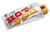 A Picture of product BGC-300455 Foil Single-Serve Hot Dog Bags. 3.5 X 8.5 in. 1000 count.