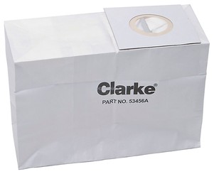 Clarke CarpetMaster 53456A 30 inch Wide Area Upright Vacuum Cleaner Bags. 10 count.