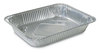 A Picture of product DPK-4255100 Half Size Medium Aluminum Steam Table Pans. 10 3/8 X 12 3/4 X 2 3/16 in. 100 count.