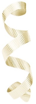 Splendorette® Curling Ribbon. 3/16  in. X 500 yds. Ivory.