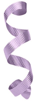 Splendorette® Curling Ribbon. 3/16  in. X 500 yds. Lavender.