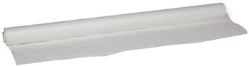 Royal Poly Plastic Banquet Roll Tablecover. 40 in. X 300 ft. White. 6 count.