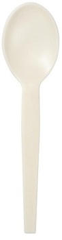 PSM Soup Spoons. 7 in. Natural color. 1000 count.