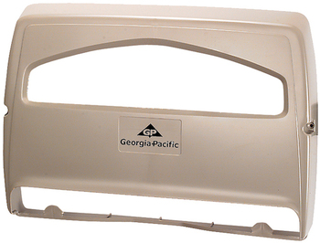 Toilet Seat Cover Dispenser, 1/2-Fold, Gray, 10 Dispensers/Case