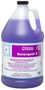 Clothesline Fresh® Detergent X 24. 1 gal. Fresh Lavender scent.