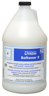 Clothesline Fresh Softener X. 1 gal. Lavender Linen scent. 4 count.