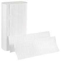 9-3/10 x 10-1/2 Case of 16 Packs Windsoft 106 Embossed Singlefold Towels 250 per Pack Natural 