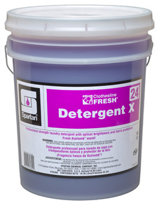Clothesline Fresh® Detergent X 24. 5 gal. Fresh Lavender scent.