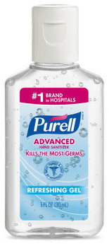 PURELL® Advanced Hand Sanitizer Gel.  1 fl oz Flip Cap Bottle.  LIMIT 5 PER CUSTOMER