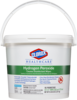 A Picture of product 601-725 Clorox Healthcare® Hydrogen Peroxide Cleaner Disinfectant Wipes. 12" x 11" Wipe, 185 Wipes/Bucket, 2 Buckets/Case.