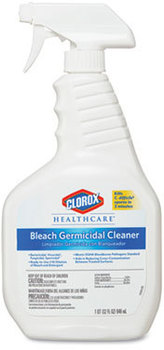 Clorox Healthcare® Bleach Germicidal Cleaner Trigger Spray Bottle.  32 fl. oz.  6 Bottles/Case.