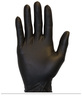 A Picture of product 963-783 The Safety Zone® Powder Free Nitrile Gloves. Size XXL. Black. 100/box, 10 boxes/case.