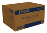 A Picture of product NPS-13000 Response® Box Facial Tissue.  2-Ply. 8" x 8". 100 Sheets/Box, 30 Boxes/Case.