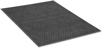 Guardian EcoGuard™ Rectangular Diamond Floor Mat. 48 X 96 in. Charcoal.