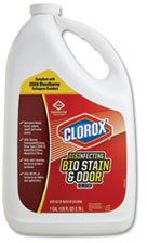 Clorox® Disinfecting Bio Stain and Odor Remover Refill Bottle. 128 oz. Fragranced. 4 count.