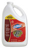 A Picture of product CLO-31910 Clorox® Disinfecting Bio Stain and Odor Remover Refill Bottle. 128 oz. Fragranced. 4 count.