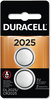A Picture of product DUR-DL2025B2 Duracell Lithium Coin Battery, 2025, 2/Pack