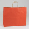 A Picture of product SHM-S20096 Paper Shopping Bag with Handles, 16" x 6" x 13", Terra Cotta Color, 250 Bags/Case.