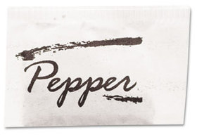 Black Pepper Packets .01 Grams 3,000/Case