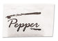 A Picture of product 192-581 Black Pepper Packets .01 Grams 3,000/Case