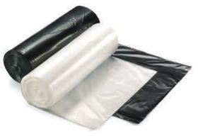 Rhino-X High Density HMW-HDPE Can Liners. 40 X 48 in. 40-45 gal. 22 micron. Black. 150 count.