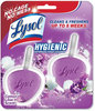 A Picture of product RAC-83722 LYSOL® No Mess Automatic Toilet Bowl Cleaner, Cotton Lilac, 2/Pack, 4 Packs/Case.