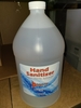 A Picture of product BPC-128 Hand Sanitizer. Alcohol Antiseptic, 80%.  1 Gallon Bottle, 4 Gallons/Case.  Limited Run.