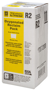 Clothesline Fresh® Oxygenated Reclaim Pack R2, 500 Gram Packet, 10 water-soluble packets/Case.