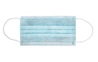 A Picture of product 962-013 Non-Woven Disposable Face Masks with Ear Loops. Blue. 50 count.