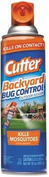 Cutter® Backyard Bug Control Outdoor Aerosol Fogger Spray. 16 oz. 12 count.