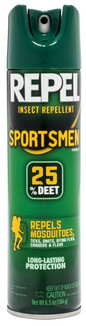 Repel ® Insect Repellent Sportsmen Formula® Aerosol. 6.5 oz. 12 count.
