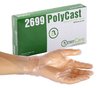 A Picture of product RPP-2699S PolyCast Embossed Glove. Powder-Free, Small Size. 100 Gloves/Box, 10 Boxes/Case, 1,000 Gloves/Case.