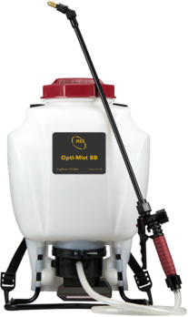 Opti-Mist BB, 4-Gallon Battery-Powered Backpack Sprayer, 24V, 2 Amp Hour Lithium Battery
