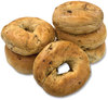 A Picture of product GRR-90000008 Fresh Cinnamon Raisin Bagels, 6/Pack, Free Delivery