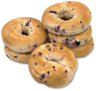 Fresh Blueberry Bagels, 6/Pack, Free Delivery