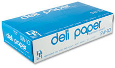 Durable Packaging Interfolded Deli Sheets. 10 X 10 3/4 in. 500 Sheets/Box, 12 Boxes/Carton.