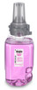 A Picture of product 670-797 GOJO® Antibacterial Foam Handwash Refill for GOJO® ADX-7™ Dispensers. 700 mL. Plum scent. 4 Refills/Case.