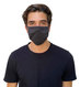 A Picture of product GN1-24446905 Cotton Face Mask with Antimicrobial Finish, Black, 10/Pack