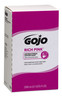 A Picture of product 670-151 GOJO® RICH PINK™ Antibacterial Lotion Soap Refills for GOJO® PRO™ TDX™ Dispensers. 2000 mL. Pink. Floral scent. 4 Refills/Case.
