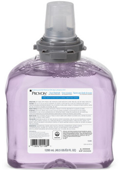 PROVON® Foaming Handwash with Advanced Moisturizers for TFX™ Dispensers. 1200 mL. Cranberry scent. 2/Case.